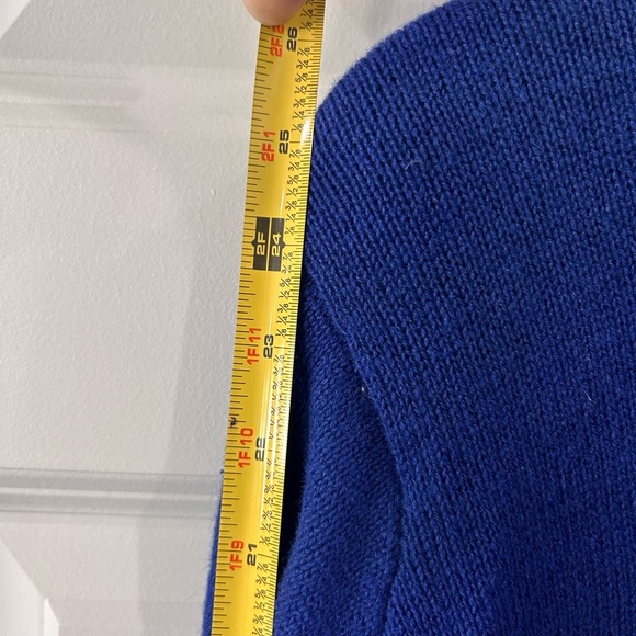 Vintage Arriviste Embellished Knit Cardigan Sweater Size M Fall Pumpkin Harvest - Picture 11 of 12